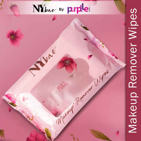 Buy NY Bae Makeup Remover Wipes - Pack of 25 | Cleansing Facial Wipes | Refreshing | Alcohol Free | Sulphate Free | Paraben Free - Purplle