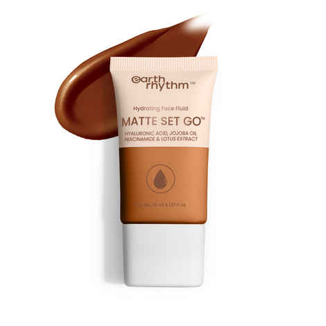 Buy Earth Rhythm Hydrating Matte Set Go Face Fluid Foundation | SPF 30, PA++++ - DOWN TOWN - Purplle