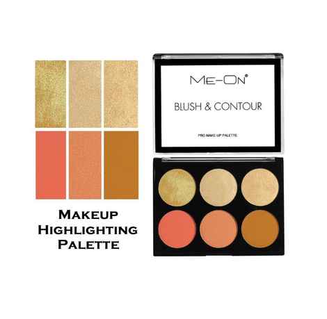 Buy Me-On Blush And Contour Pro Makeup palete (20g) - Purplle