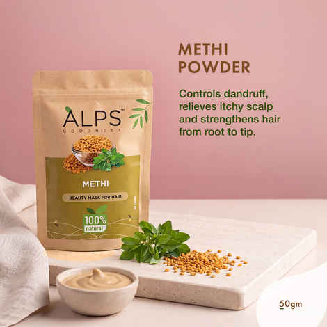 Buy Alps Goodness Powder - Methi (50 gm) - Purplle