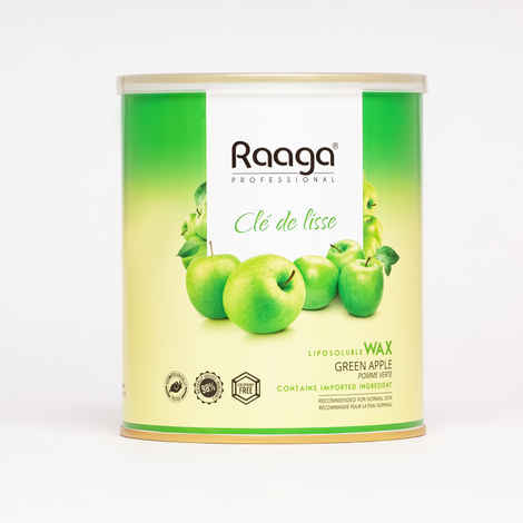 Buy Raaga Professional Liposoluble Wax Green Apple (800 ml) - Purplle