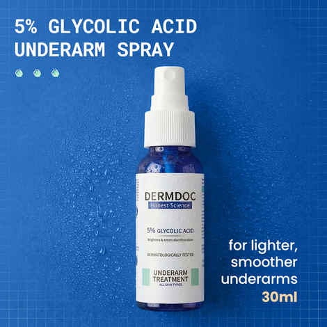 Buy DermDoc 5% Glycolic Acid Underarm Treatment (30 ml) - Purplle