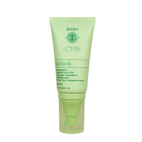 Buy Indulgeo Essentials SAL MOIST - Acne Healing Moisturizer Activs- Encapsulated Salicylic Acid 1.5% - Purplle