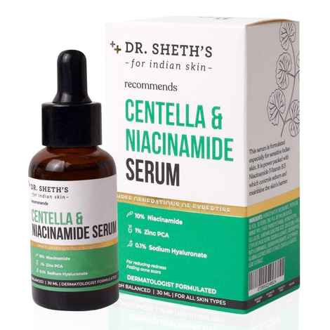 Buy Dr. Sheth's Centella and Niacinamide Serum - Purplle