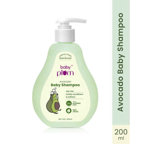 Buy Baby Plum Avocado Baby Shampoo 200 ml - Purplle