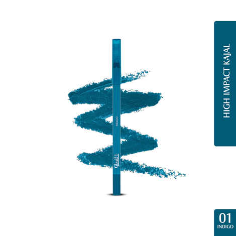 Buy Glam 21 High Impact Long Wear Kajal with Sharpener| Highly-pigmented Long-lasting | Indigo - Purplle