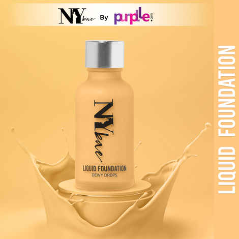 Buy NY Bae Dewy Drops Foundation - Espresso 07 (30 ml) | Dusky Skin | Cool Undertone | Full Coverage | Long Lasting | Non-Transfer - Purplle