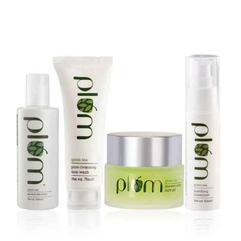 Buy Plum Green Tea Day & Night C-T-M Kit - Purplle