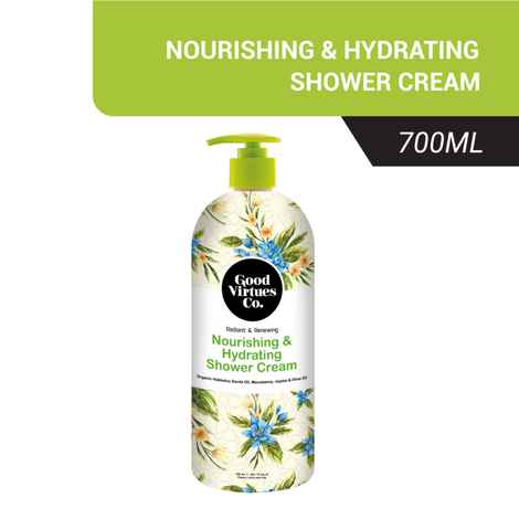 Buy Good Virtues Co. Nourishing & Hydrating Shower Cream - 700 ml - Purplle