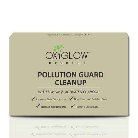 Buy OxyGlow Herbals POLLUTION GUARD CLEANUP 40gm - Purplle