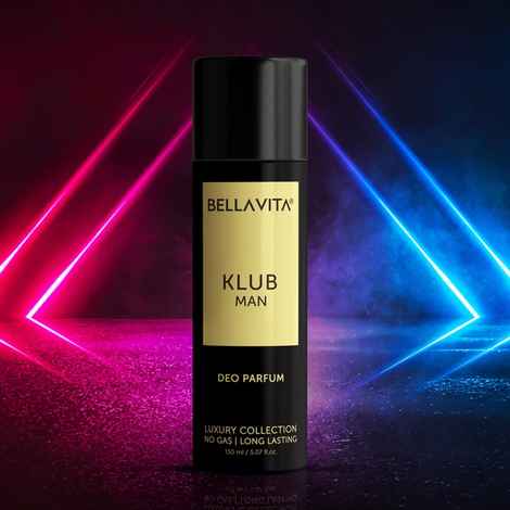 Buy Bella Vita KLUB MAN DEO PARFUM (150 ml) | deodorant for men | gift for men - Purplle