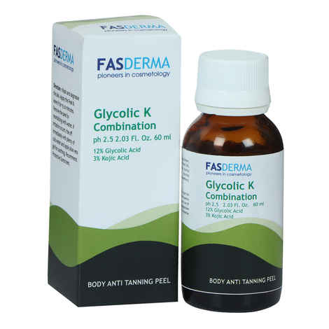 Buy Fasderma Glycolic K Combination 12% - Body Anti Tannning peel - 60 ml - Purplle