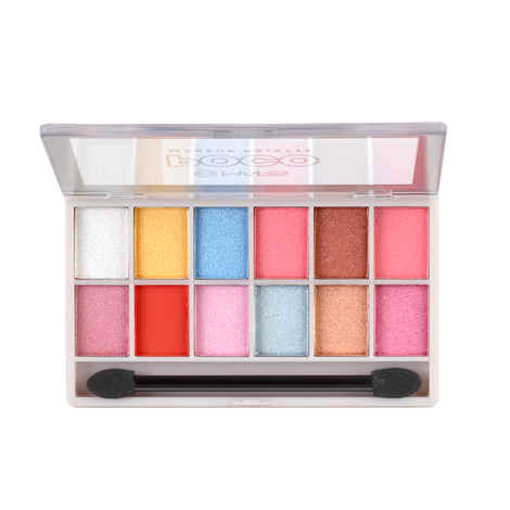 Buy MARS Poco Face Makeup and eyeshadow Palette with Slider Case | Free Applicator | Long Wearing | Highly Pigmented and Easy to Blend | 21 Shades (20 gm) (01-Multicolor) - Purplle