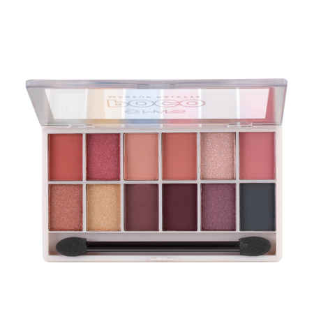 Buy MARS Poco Face Makeup and eyeshadow Palette with Slider Case | Free Applicator | Long Wearing | Highly Pigmented and Easy to Blend 21 Shades (20 gm) (03-Multicolor) - Purplle