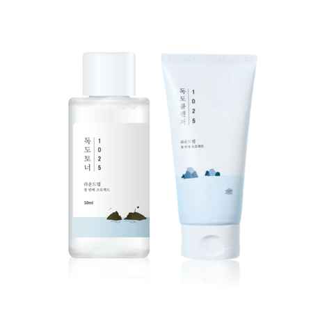 Buy Round Lab - Mini Cleanser & Toner Combo | Dokdo Toner (50ml) and Dokdo Cleanser (40ml) - Purplle