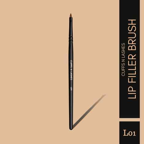 Buy Cuffs N Lashes Makeup Brushes, L01 Lip Filler Brush - Purplle