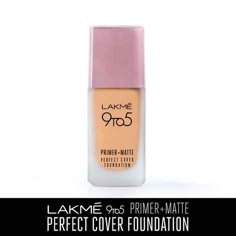 Buy Lakme 9to5 P+M Perfect Cover Foundation W110 Warm Light 25 ml - Purplle