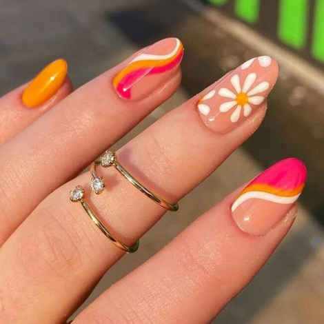 Buy Secret Lives Multi Color Stripes 24 Pcs - Purplle