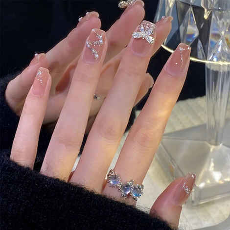 Buy Secret Lives Nude with Bow 24 Pcs - Purplle