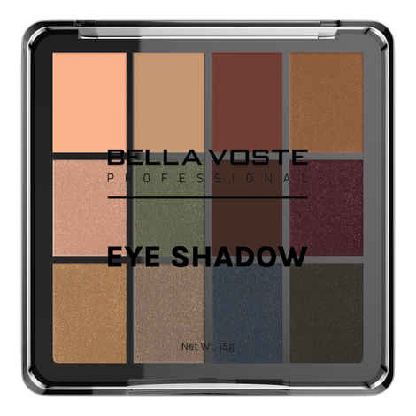 Buy Bella Voste Professional Eyeshadow - 12 in 1 Mesmerizing Colors Palette | Nude , Matte , Shimmer | Rich Colour | High Pi gmentation - BVES103 (15 gm) - Purplle