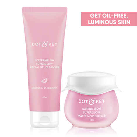Buy Khadi Shuddha Dot & Key Watermelon Luminous Skin Glow Essentials - 160 gm | Moisturizer, Serum - Purplle