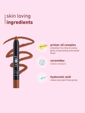 Buy Plum Twist & Go Matte Lipstick |Airbrushed Finish | Long Lasting |The Rosy One - 131 (Dusty Rose) - Purplle