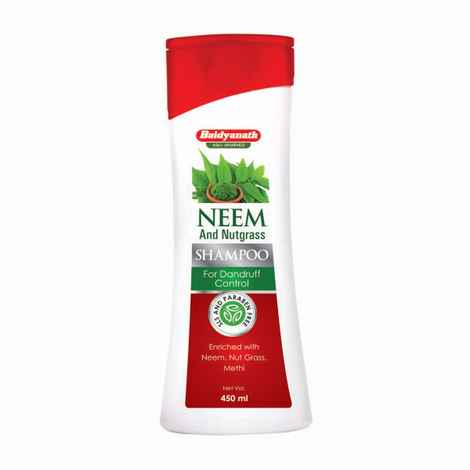 Buy Baidyanath Neem And Nutgrass Hair Shampoo-450 Ml - Purplle