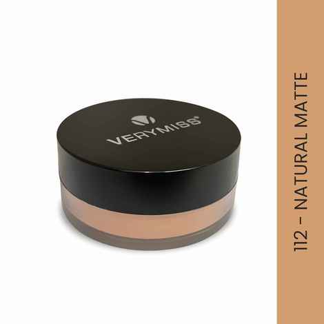 Buy Verymiss 8 To 8 Weightless Super Stay Loose Finishing Powder - 112 Natural Matte 10 Grams - Purplle