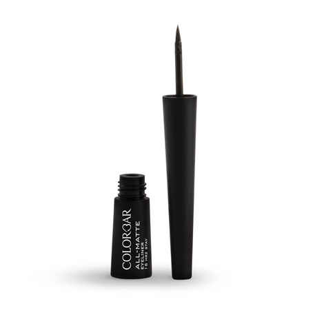 Buy Colorbar All-Matte Eyeliner Matte Black-001 - 2.5 ml - Purplle