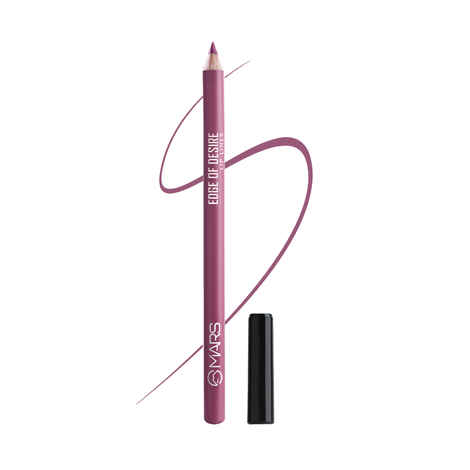 MARS Edge of Desire Lip Liner Pencil | Dermatologically IN-VIVO Tested | One Swipe Highly Pigmented Lipliner | Long-Lasting Lip Pencil (1.4 gm) (01-LUSTY PINK)