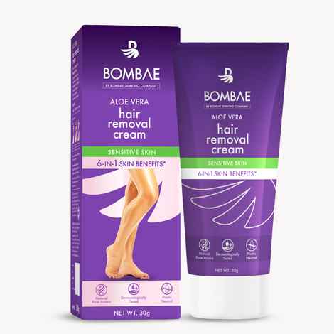 Buy Bombae Aloe Vera Hair Removal Cream - 30g - Purplle
