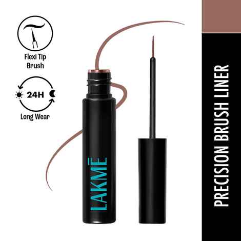 Buy Lakme Eyeconic eyeliner intense Brown 4.5ml - Purplle