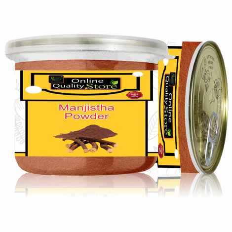 Buy Online Quality Store manjistha powder for skin |manjistha powder |manjistha powder organic |manjistha powder pure |rubia cordifolia powder |Organic Manjistha-100 gm{Jar_Manjistha_100 gm} - Purplle