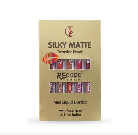 Buy Recode Silky Matte Lipstick- 12.50 ml(1.25 ml*10) - Purplle