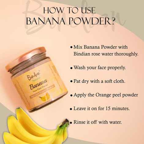 Buy Bindian Pure & Natural Banana Powder for Face & Skin 50 gm - Purplle