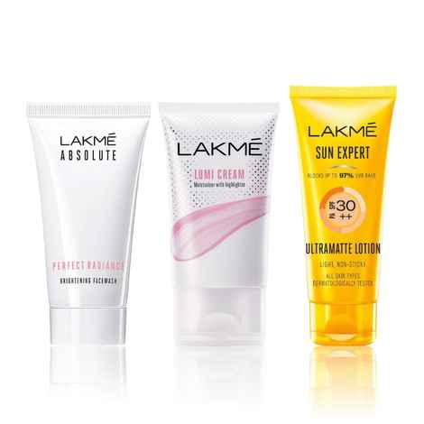 Buy Lakme on-the-go Skin Essentials Combo 2 - Combo of 3 - Purplle