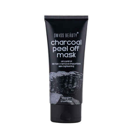 Buy Swiss Beauty Charcoal Peel off Mask (100 g) - Purplle