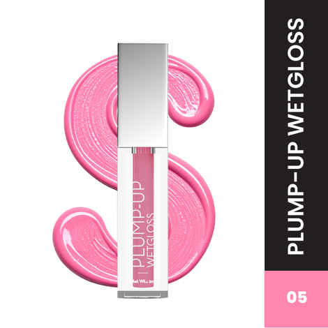 Buy Swiss Beauty Plump-Up Wet Lip Gloss for Glossy and Fuller Lips 5-Mauve Muse 2Ml - Purplle