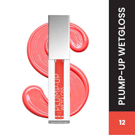 Buy Swiss Beauty Plump-Up Wet Lip Gloss for Glossy and Fuller Lips 12-Point The Town 2 ml - Purplle