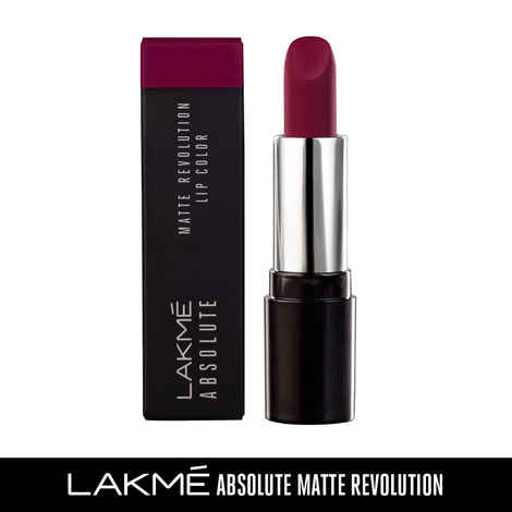 Buy Lakme Absolute Matte Revolution Lip Color - Dynamite Berry 501 (4 gm) - Purplle
