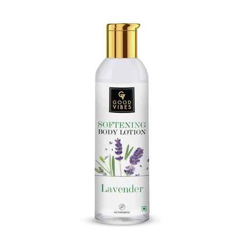 Buy Good Vibes Lavender Softening Body Lotion | Hydrating, Moisturizing | No Parabens, No Sulphates, No Animal Testing (200 ml) - Purplle