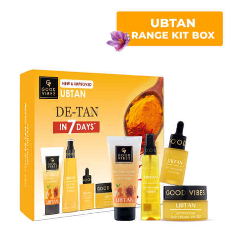 Buy Good Vibes Ubtan range kit box - 360 gms - Purplle