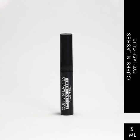 Buy Cuffs N Lashes Eyelash Glue ' 3 ml ' - Black - Purplle
