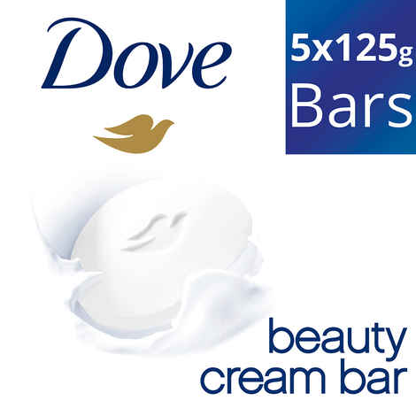 Buy Dove Cream Beauty Bar - Soft, Smooth, Moisturised Skin, 125 g (Buy 4 Get 1 Free) - Purplle