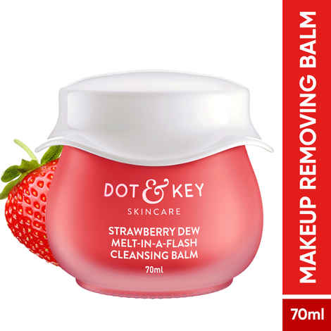 Buy Dot & Key Strawberry Dew Melt-in-a-Flash Cleansing Balm | Makeup Removing Balm - 70 ml - Purplle