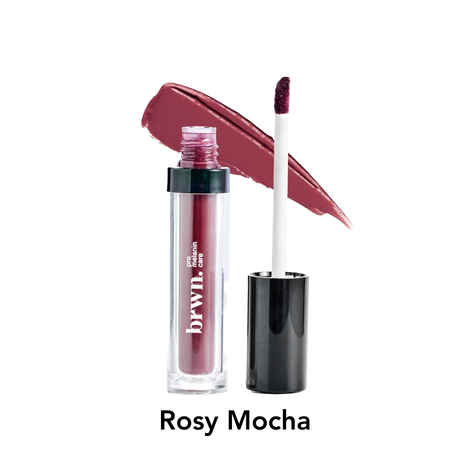 Buy Brwn Matte Melt Liquid Lipstick - Rosy Mocha 4.5ml - Purplle