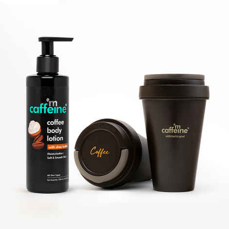 Buy MCaffeine Daily Coffee Body Care Kit with Body Wash and Body Lotion - Deep Cleanses & Moisturizes Combo of 3 - Purplle