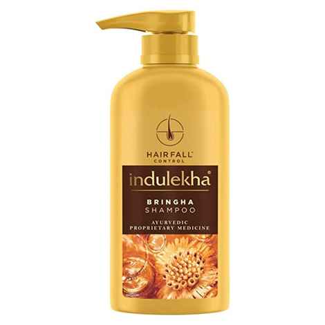 Buy Indulekha Bringha Shampoo, Proprietary Ayurvedic Medicine for Hairfall, 580 ml - Purplle