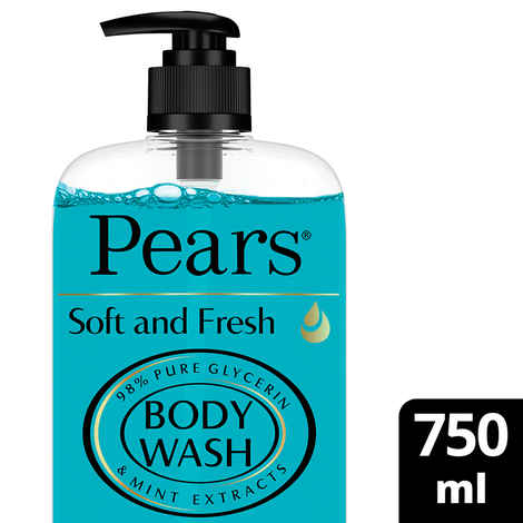 Buy Pears Soft & Fresh Body Wash, 750 ml - Purplle