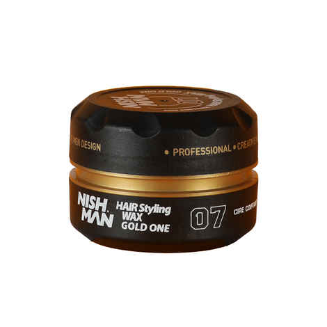Buy NishMan Hair Styling Wax Gold One (100 gm) - Purplle